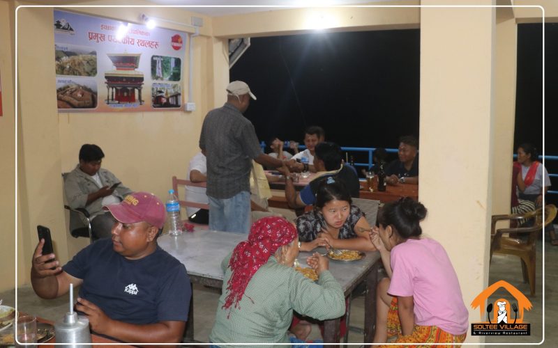 यात्रु लक्षित ‘सोल्टी भिलेज एण्ड रिभरभ्यु  रेष्टुरेण्ट’ सञ्चालनमा